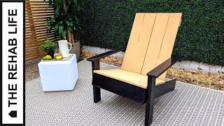 The $50 Modern Adirondack Chair - Easy DIY Project