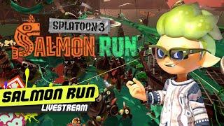 SPLATOON 3 MINT DECAVITATOR SALMON RUN WITH VIEWERS