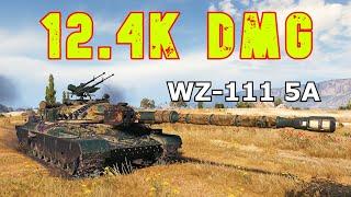 World of Tanks WZ-111 model 5A - 6 Kills 124K Damage