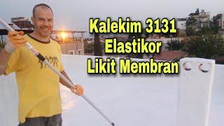 Kalekim 3131 elastikor likit membran ile beton çatı nasıl izole edilir? Amatör