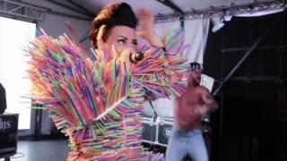 Luciana performs I LIKE THAT at Big Gay Day.