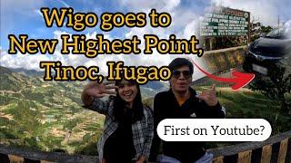 Epic Baguio-Sagada-Ifugao Ride Wigo goes to New Highest Point  Road Condition  Adventure  Goals