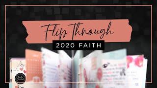 A FULL YEAR of Faith Planning Inspiration My 2020 Faith Happy Planner Monthly Layout Flip Through