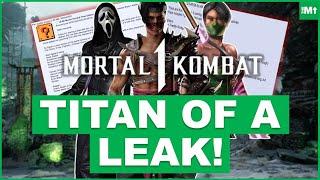 MK1 - Titan of a LEAK Kombat Pack 2 Mortal Kombat 1 DLC & MORE