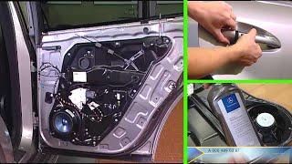 Mercedes-Benz GL Rear Door Module Removal and Installation  X164