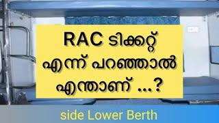 RAC Train Ticket Meaning  IRCTC Train Booking  Travel Tips