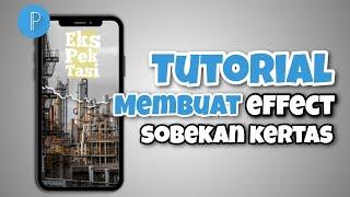 Tutorial Membuat Efek Sobekan Kertas di Aplikasi Pixellab Tutorial Pixellab