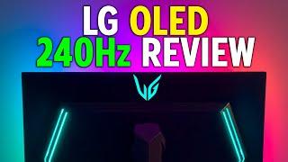 LG UltraGear OLED 240Hz Monitor Review - BETTER THAN MOST27GR95QE-B