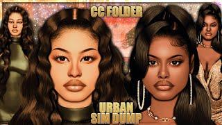 URBAN SIM DUMP 100  - CC & SIM DOWNLOAD  Sims 4 CAS