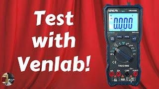 VENLAB VM600A Digital + NCV & TEMP Multimeter Review