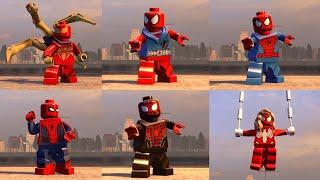 LEGO Marvel Avengers  All Spider-Man Suit  Spider- Girl  #spiderman