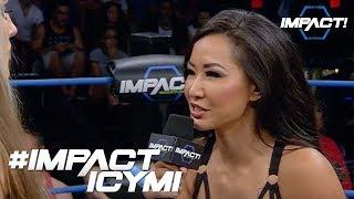 Gail Kim Confronts Sienna  #IMPACTICYMI August 10th 2017