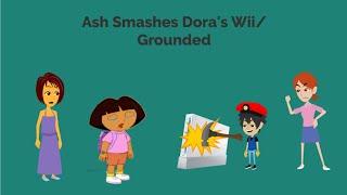 Ash Smashes Doras WiiGrounded