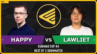 WC3 - UD Happy vs LawLiet NE - Bo3 Showmatch - Xiaomao Cup #4