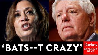 WATCH Lindsey Graham Tees Off On Crazy Liberal Kamala Harris During Interview