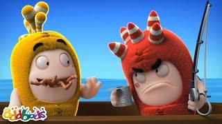 Fishing  Oddbods Full Episode Compilation  Funny Cartoons for Kids