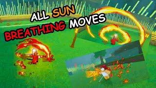 ALL SUN BREATHING MOVES IN ROGUE DEMON Rogue Demon Showcase