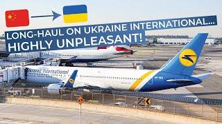 TRIPREPORT  Ukraine International ECONOMY  Boeing 767-300  Beijing - Kyiv Boryspil