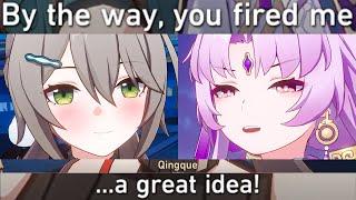 SHE LIKES IT FU XUAN VS QINGQUE Cutscene Honkai Star Rail