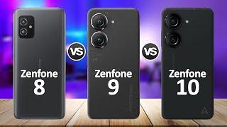 Asus Zenfone 10 VS Zenfone 9 VS Zenfone 8