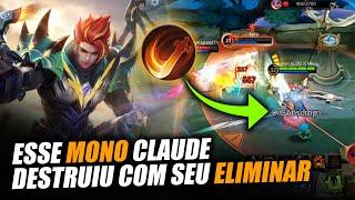 REAGINDO AO KLOD - Nas mãos de um MONO HERÓI CLAUDE se torna um META BAN na rota da GOLD