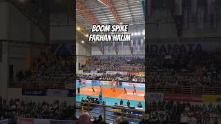 BOOOM SPIKE FARHAN HALIM #volleyball #proliga2024