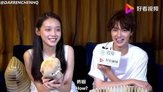 ENGSUB Darren Chen & Sun Yi Han Baidu Interview