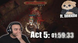 I got IMEXILE to teach me how to go FAST in Path of Exile 14