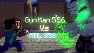 GunMan 556 Vs AML-358  Minecraft Animation Made by anomaly 811