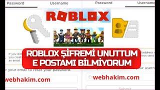 Roblox Şifremi Unuttum E POSTAMI BİLMİYORUM Nasıl Geri Alabilirim?  Roblox hesap şifremi unuttum