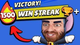 How I went on a 1500+ Win Streak in Brawl Stars 