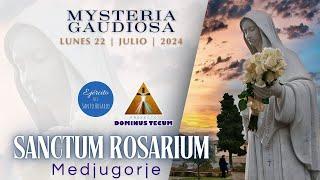 EN VIVO SANTO ROSARIO DE HOY DESDE MEDJUGORJE LUNES 22 DE JULIO DE 2024 ¡EN LATÍN SANCTUM ROSARIUM