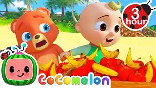 Apples and Bananas + More CoComelon Animal Time  3 Hour CoComelon Nursery Rhymes