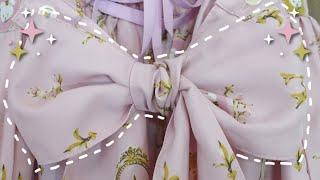 The Perfect LOLITA Bow  How Angelic Pretty Ties Their Bows