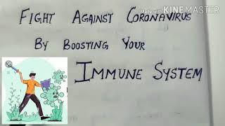 Fight against coronavirus by boosting your immunity @easy learning