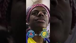 IShowSpeed Reacts To Al Nassr VS PSG Messi VS Ronaldo