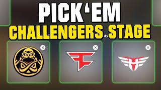 PGL Major Stockholm 2021 PickEm Challengers Stage - My Picks 