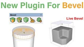 New Plugin For Bevel Edges - SketchUp