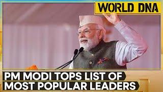 Indian PM Modi tops list of most popular global leaders with 76% rating  World DNA  WION