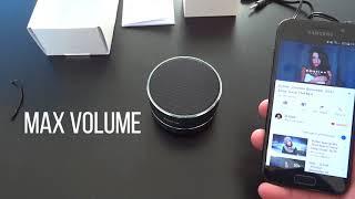 QCY A10 mini bluetooth speaker soundtest from Aliexpress