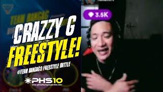 Crazzy G freestyle at Team Bangag Freestyle Battle