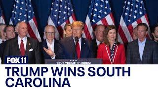 Trump wins South Carolina primary