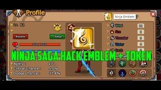 Ninja Saga Hack EMBLEM + TOKEN 100% work Fiddler 2018 HD