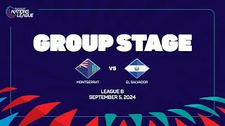 Montserrat vs El Salvador  202425 Concacaf Nations League