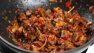 How to make ASUN  PEPPERED GOAT MEAT