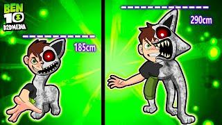 Evolution of Smile Cat - Zoonomaly Monster Size Comparison  Ben 10 Zoonomaly Animation