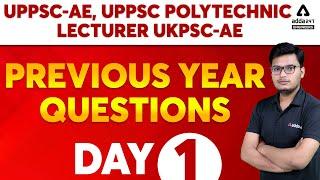 UPPSC AEUPPSC Poly LecturerUKPSC AE 2021  Previous Year Question Paper #1