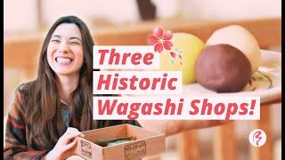 3 Historic Wagashi Traditional Japanese Sweets Shops in Tokyo for Sakura Season