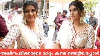 Alina Patikal in a cool look when she came to her friend Keertanas wedding Alina Padikkal