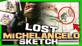 The Long Lost Michelangelo Sketch EXPLAINED - Ninja Turtles 1990 Movie